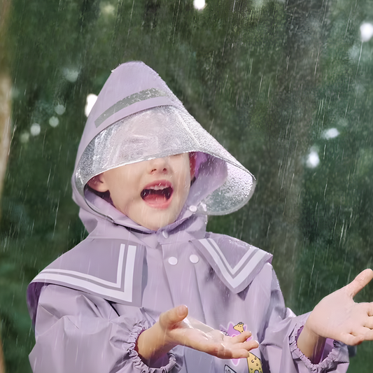 LittleRainGuard – lätt och vattentät regnjacka för barn