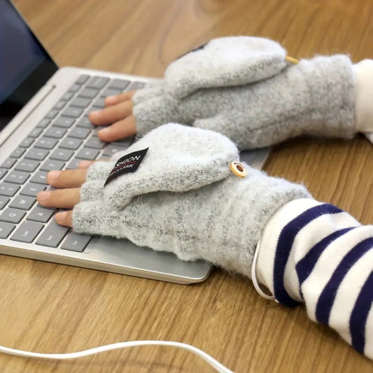 WarmGrip – USB-uppvärmda handskar med flipmodell