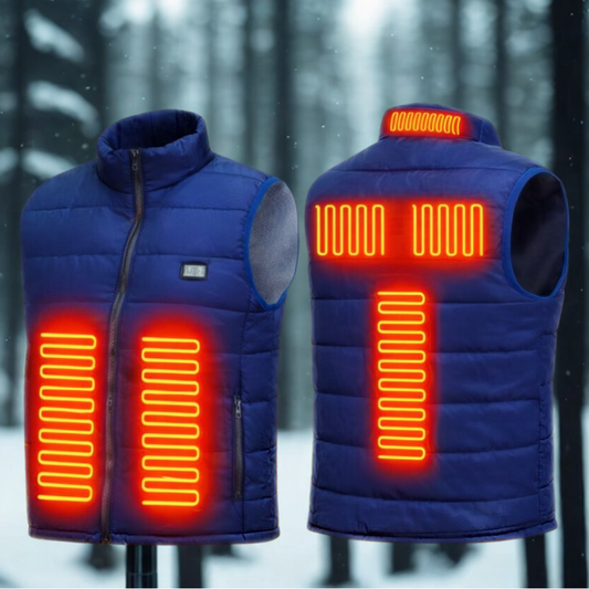 HeatCore – uppvärmd väst med 9 värmezoner och 3 värmelägen