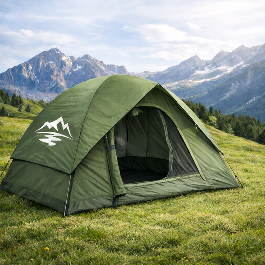 NordCamp – campingtält för 2–3 personer med ventilation och PU 3000 mm