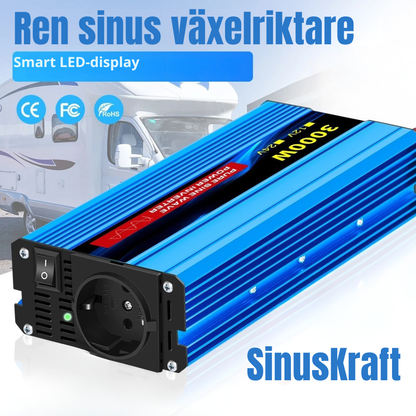 BeredES SinusKraft – Ren sinus växelriktare 12V till 230V