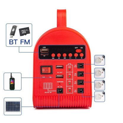 SolCore Light System – portabelt solenergisystem med lampor, USB och radio