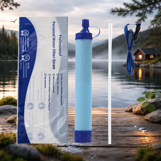 RenStrå – ultralätt 4-stegs vattenfilter för friluftsliv och beredskap