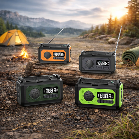 CrisisWave Pro 12000 – nödradio med 12 000 mAh powerbank