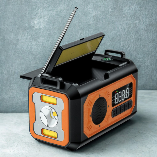 CrisisWave Pro 12000 – nödradio med 12 000 mAh powerbank