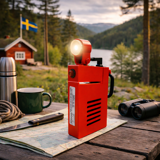 Saltvatten-nödlampa – ljus utan batterier eller el