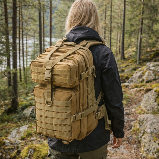 BeredES PrepPack 45L – Ryggsäck för krisberedskap & friluftsliv