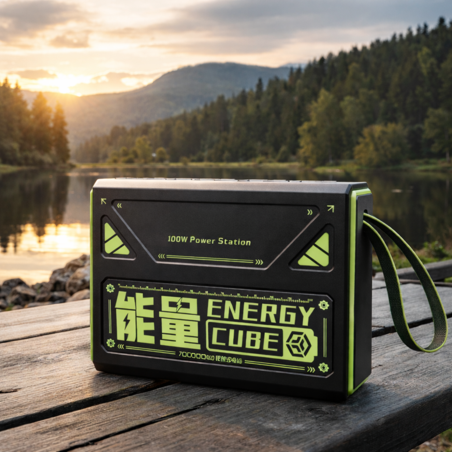 TitanCharge 70K – 70 000 mAh powerbank med 100W USB-C PD